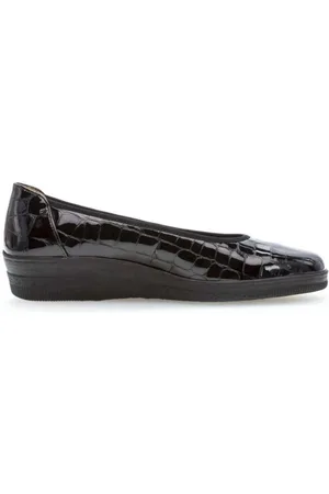 Gabor Dames, Schoenen, Zwart, Maat: 38 1/2 EU Leer