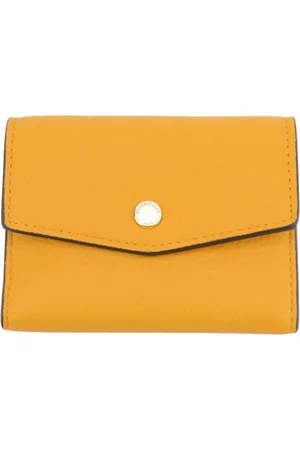 Pourchet Paris Dames, Accessoires, Geel, Maat: ONE Size Leer
