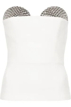GENNY Dames, Tops, Wit, Maat: S