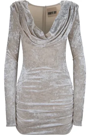 ANIYE BY Dames, Jurken, Grijs, Maat: 2XS Poliester
