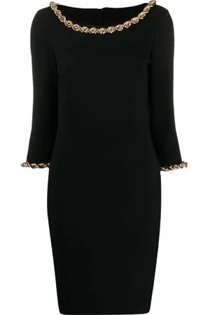 Moschino Dames, Jurken, Zwart, Maat: 2XS
