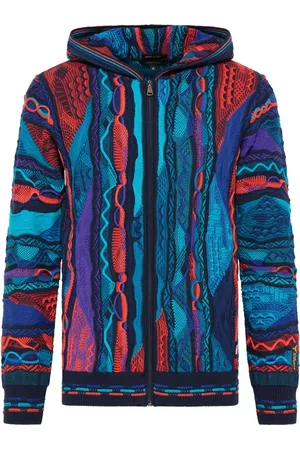 Carlo Colucci Heren, Sweatshirts & Hoodies, Blauw, Maat: L