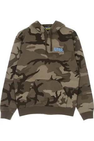 IUTER Heren, Sweatshirts & Hoodies, Bruin, Maat: XS Katoen