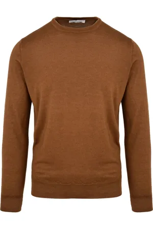 FILIPPO DE LAURENTIIS Heren, Sweatshirts & Hoodies, Bruin, Maat: L