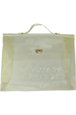 Hermès Dames, Pre-owned, Wit, Maat: ONE Size Vinyl