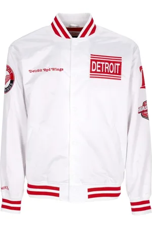Mitchell & Ness Heren, Jassen, Wit, Maat: XL Poliester