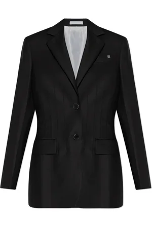 Helmut Lang Dames, Jassen, Zwart, Maat: S Wol