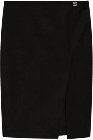 Givenchy Dames, Rokken, Zwart, Maat: M Wol