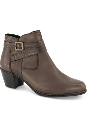 Rieker Dames, Schoenen, Bruin, Maat: 42 EU Leer