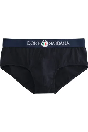 Dolce & Gabbana Heren, Ondergoed, Blauw, Maat: XL Katoen
