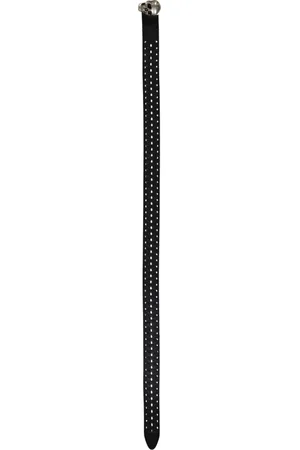 Alexander McQueen Heren, Accessoires, Zwart, Maat: 85 CM Leer