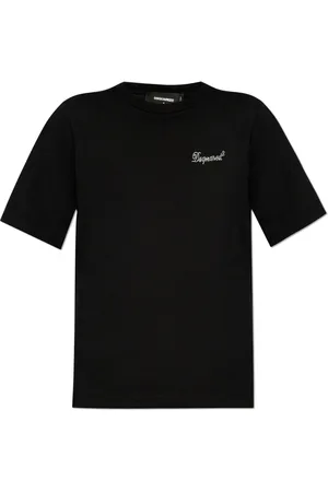 Dsquared2 Dames, Tops, Zwart, Maat: M Katoen