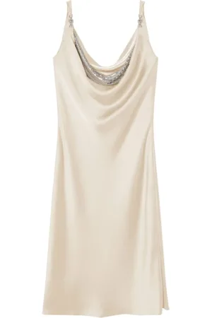 VERSACE Dames, Jurken, , Maat: XS Satijn