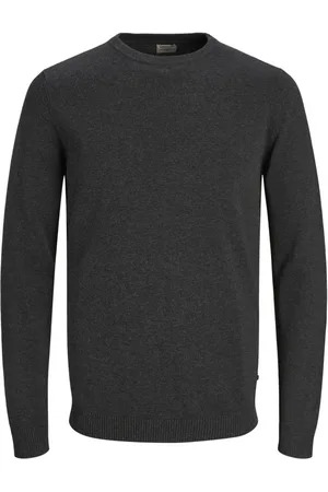 JACK & JONES Heren, Truien, Grijs, Maat: XS Katoen