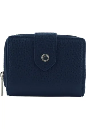Pourchet Paris Dames, Accessoires, Blauw, Maat: ONE Size Leer