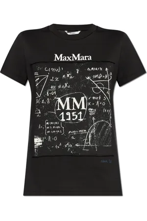Max Mara Dames, Tops, Zwart, Maat: L Katoen