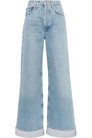 AGOLDE Dames, Jeans, Blauw, Maat: W30 Katoen