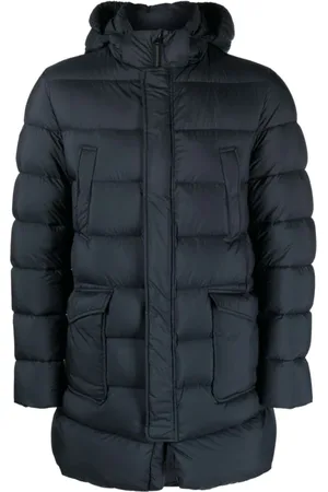 HERNO Heren, Jassen, Blauw, Maat: L Nylon