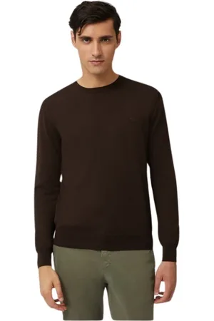 HARMONT&BLAINE Heren, Truien, Bruin, Maat: XL Wol