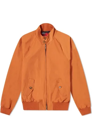 Baracuta Heren, Jassen, Oranje, Maat: 3XS Katoen