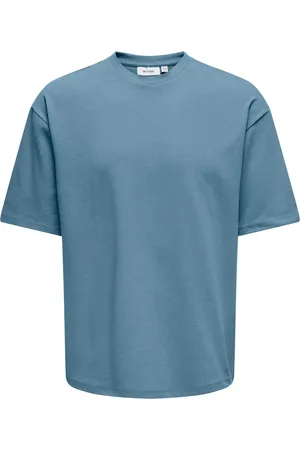 Only & Sons Heren, Tops, Blauw, Maat: 2XL