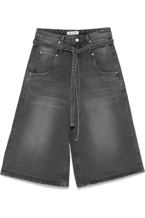 Low Classic Dames, Korte broeken, Grijs, Maat: M Denim
