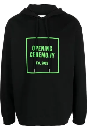 Opening Ceremony Heren, Sweatshirts & Hoodies, Zwart, Maat: S Katoen