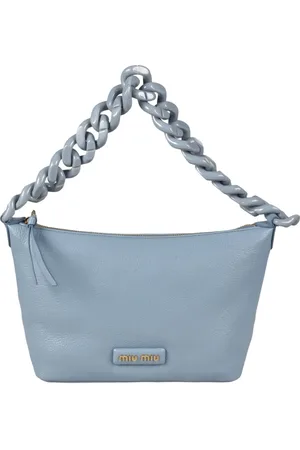 Miu Miu Dames, Tassen, Blauw, Maat: ONE Size