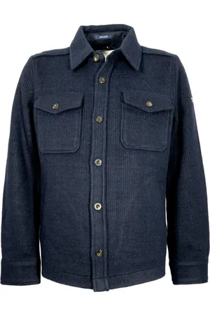 Aeronautica Militare Heren, Jassen, Blauw, Maat: 2XL Wol