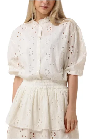AMAYA Amsterdam Dames, Blouses & Shirts, Wit, Maat: M