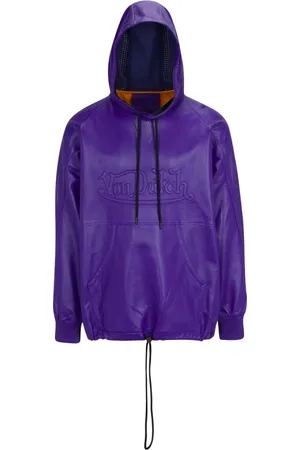 Von Dutch Heren, Sweatshirts & Hoodies, Paars, Maat: XL