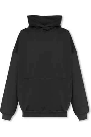 Balenciaga Dames, Sweatshirts & Hoodies, Zwart, Maat: M Katoen