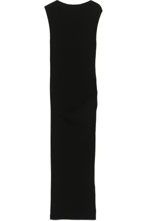Rick Owens Dames, Jurken, Zwart, Maat: S Katoen