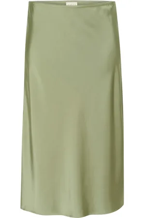 Kaffe Dames, Rokken, Groen, Maat: 2XL