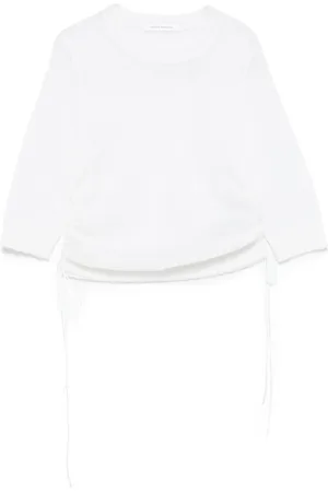 Cecilie Bahnsen Dames, Tops, Wit, Maat: S