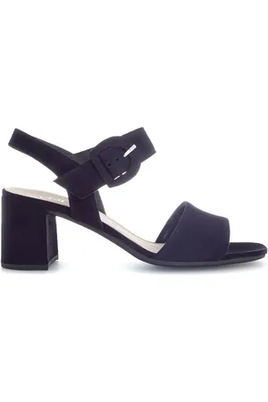 Gabor Dames, Schoenen, Blauw, Maat: 38 1/2 EU Suède