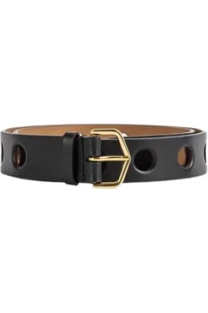 Alaïa Dames, Accessoires, Zwart, Maat: 80 CM Leer
