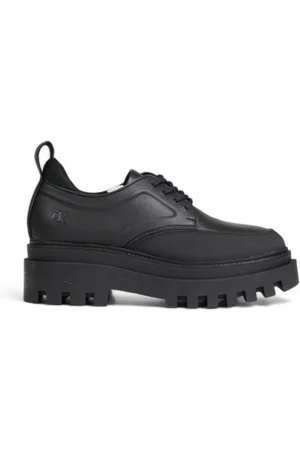 Calvin Klein Dames, Schoenen, Zwart, Maat: 39 EU Poliester