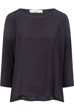 Jucca Dames, Blouses & Shirts, Zwart, Maat: L