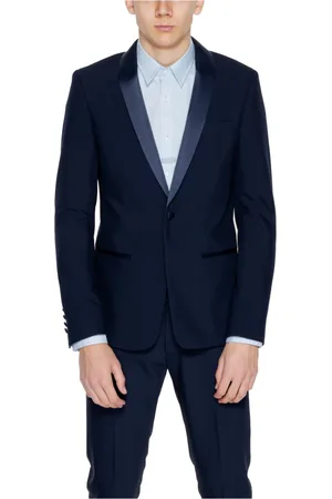 Antony Morato Heren, Jassen, Blauw, Maat: XL Viscose