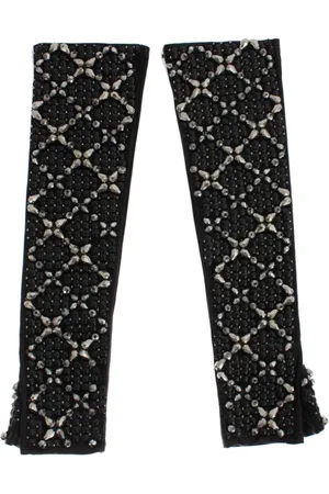Dolce & Gabbana Dames, Accessoires, Zwart, Maat: 7 IN Leer