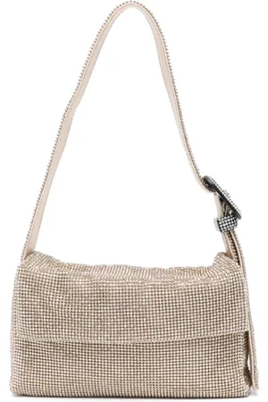 BENEDETTA BRUZZICHES Dames, Tassen, Geel, Maat: ONE Size Zijde