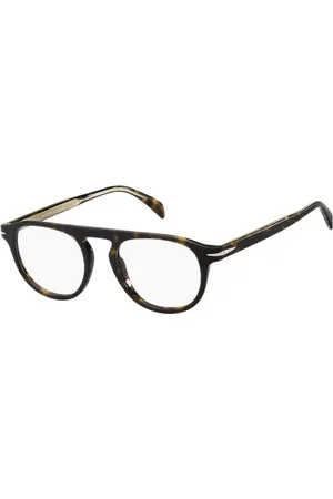 DB EYEWEAR BY DAVID BECKHAM Heren, Accessoires, Bruin, Maat: 49 MM