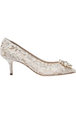Dolce & Gabbana Dames, Schoenen, , Maat: 39 EU Leer