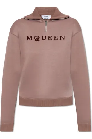Alexander McQueen Dames, Sweatshirts & Hoodies, Roze, Maat: S Poliester