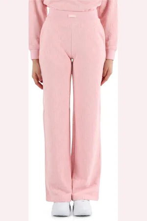 Guess Dames, Broeken, Roze, Maat: XS Katoen