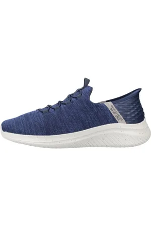 Skechers Heren, Schoenen, Blauw, Maat: 41 EU Jersey