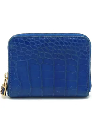 LOUIS VUITTON Dames, Pre-owned, Blauw, Maat: ONE Size Leer