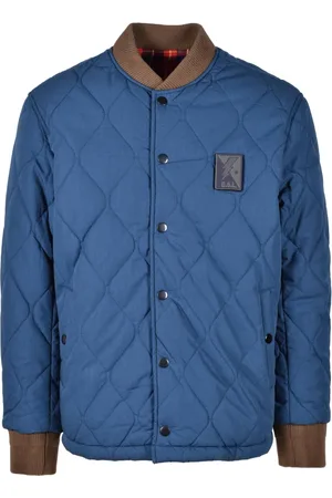 Diesel Heren, Jassen, Blauw, Maat: L Katoen