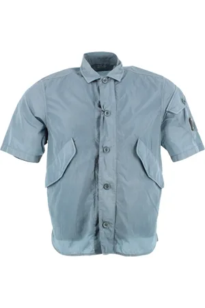 C.P. Company Heren, Overhemden, Grijs, Maat: XL